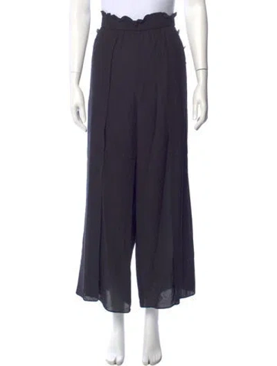 Pre-owned Simkhai Wide Leg Pants In Blue
