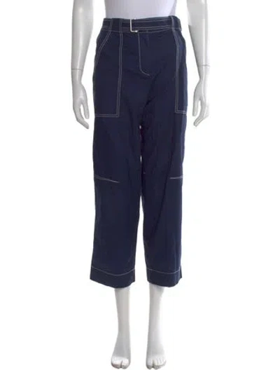 Pre-owned Simkhai Wide Leg Pants In Blue
