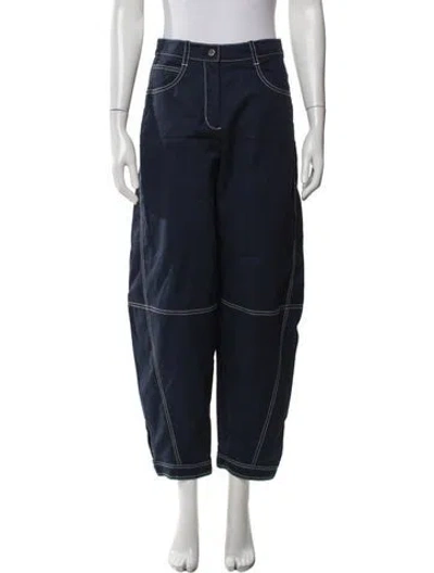 Pre-owned Simkhai Wide Leg Pants In Blue