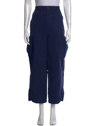 Pre-owned Simkhai Wide Leg Pants In Blue