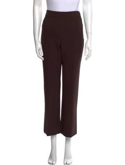 Pre-owned Simkhai Wide Leg Pants In Brown