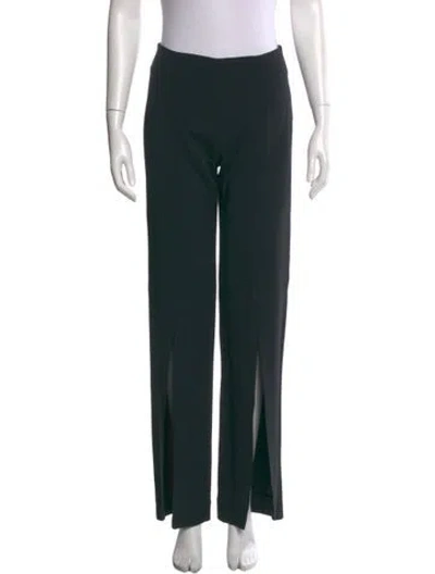 Pre-owned Simkhai Wide Leg Pants In Green