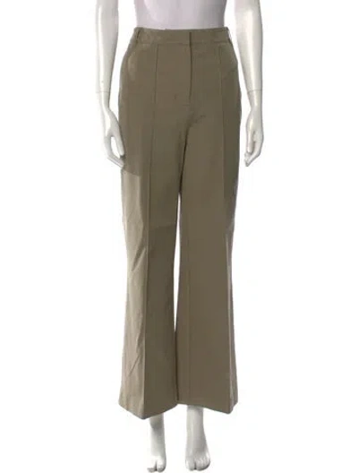 Pre-owned Simkhai Wide Leg Pants In Green