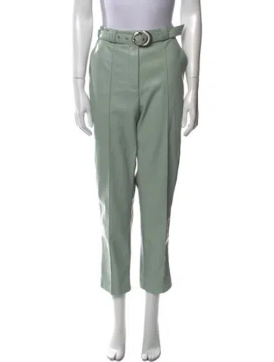 Pre-owned Simkhai Wide Leg Pants In Green