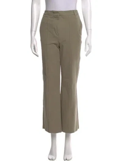 Pre-owned Simkhai Wide Leg Pants In Green