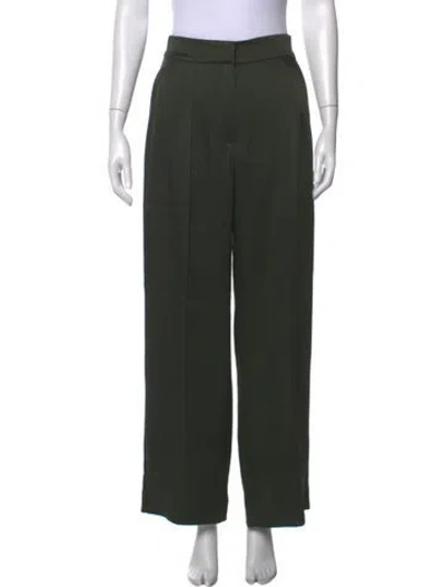 Pre-owned Simkhai Wide Leg Pants In Green