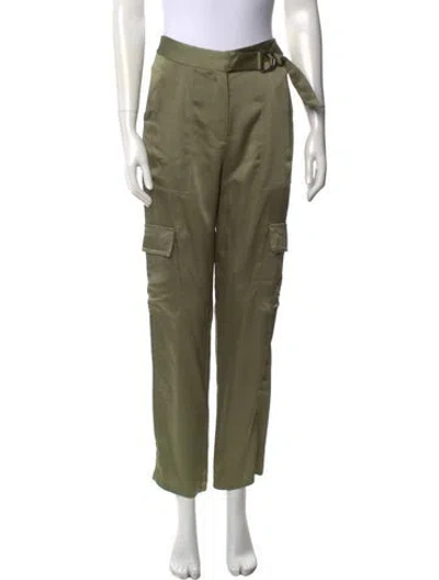 Pre-owned Simkhai Wide Leg Pants In Green