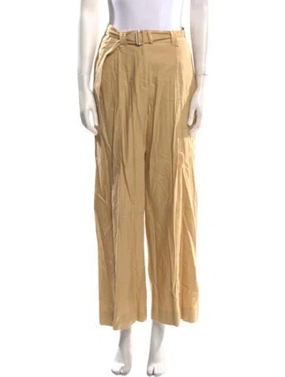 Pre-owned Simkhai Wide Leg Pants In Neutral
