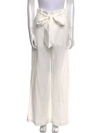 Pre-owned Simkhai Wide Leg Pants In Neutral