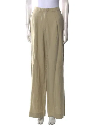 Pre-owned Simkhai Wide Leg Pants In Neutral