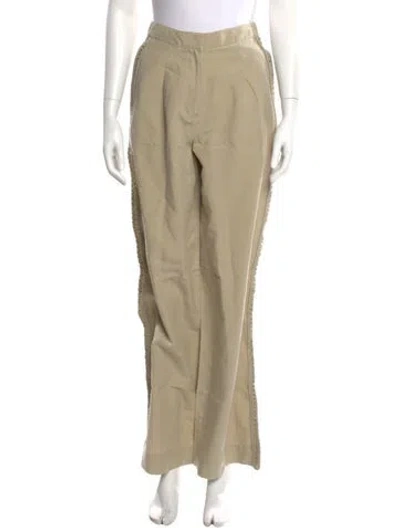 Pre-owned Simkhai Wide Leg Pants In Neutral