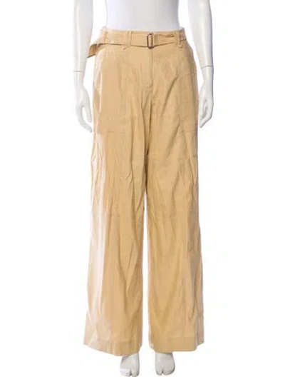 Pre-owned Simkhai Wide Leg Pants In Neutral