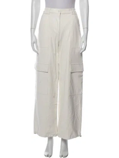 Pre-owned Simkhai Wide Leg Pants In Neutral