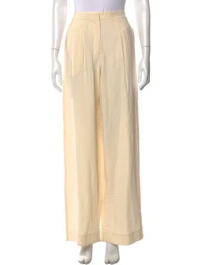 Pre-owned Simkhai Wide Leg Pants In Neutral