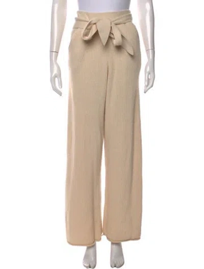 Pre-owned Simkhai Wide Leg Pants In Neutral
