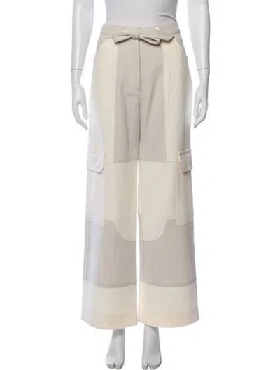 Pre-owned Simkhai Wide Leg Pants In Neutral