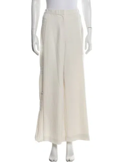 Pre-owned Simkhai Wide Leg Pants In Neutrals