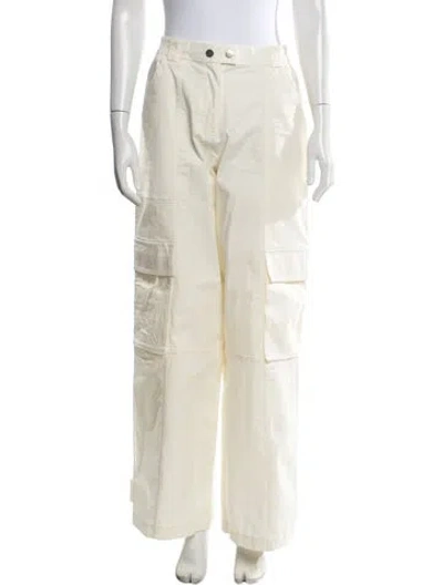 Pre-owned Simkhai Wide Leg Pants In Neutrals