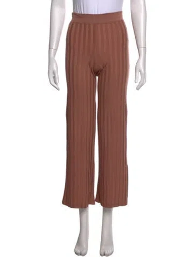 Pre-owned Simkhai Wide Leg Pants In Neutrals