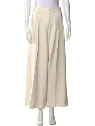 Pre-owned Simkhai Wide Leg Pants In Neutrals