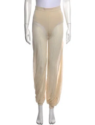 Pre-owned Simkhai Wide Leg Pants In Neutrals
