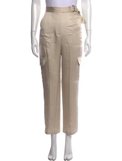 Pre-owned Simkhai Wide Leg Pants In Neutrals