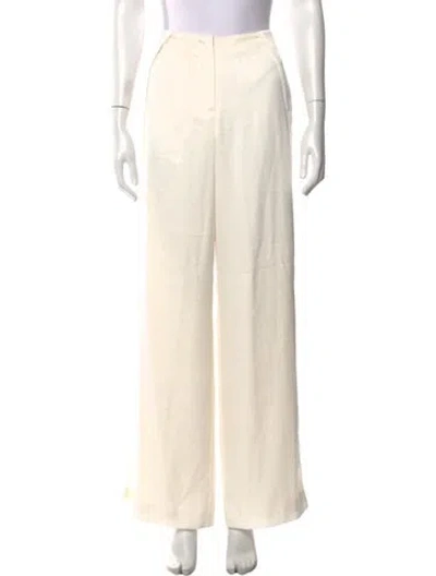 Pre-owned Simkhai Wide Leg Pants In Neutrals