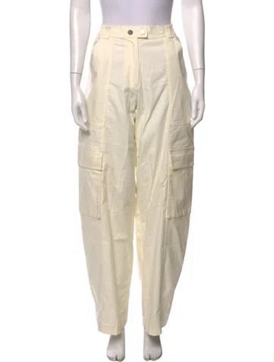 Pre-owned Simkhai Wide Leg Pants In Neutrals