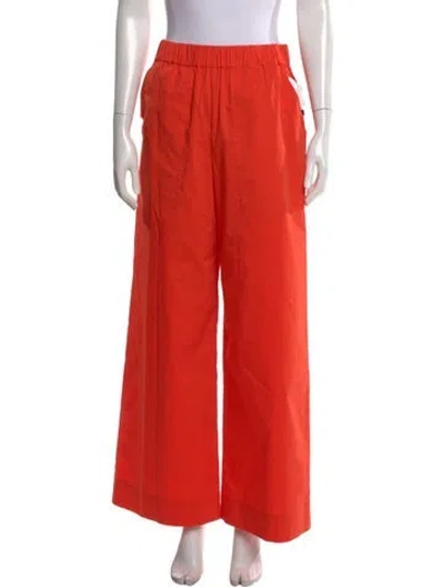 Pre-owned Simkhai Wide Leg Pants In Orange