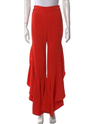 Pre-owned Simkhai Wide Leg Pants In Orange