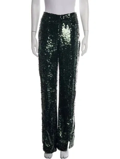 Pre-owned Simkhai Wide Leg Pants W/ Tags In Black/green