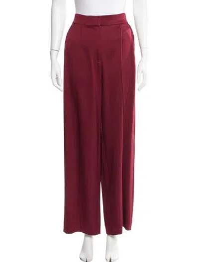 Pre-owned Simkhai Wide Leg Pants W/ Tags In Burgundy