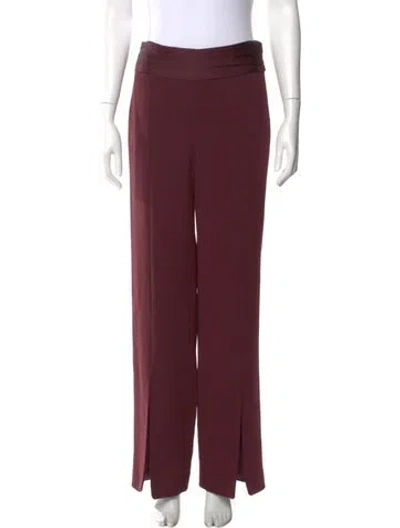 Pre-owned Simkhai Wide Leg Pants W/ Tags In Burgundy