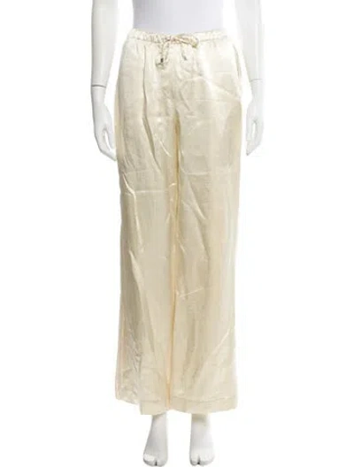 Pre-owned Simkhai Wide Leg Pants W/ Tags In Neutral