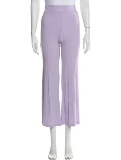 Pre-owned Simkhai Wide Leg Pants W/ Tags In Purple