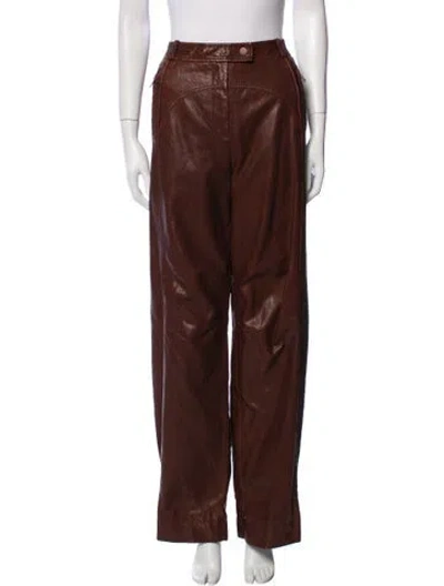 Pre-owned Simkhai Wide Leg Pants W/ Tags In Red