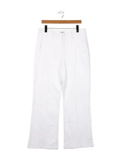 Pre-owned Simkhai Wide Leg Pants In White