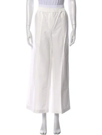 Pre-owned Simkhai Wide Leg Pants In White