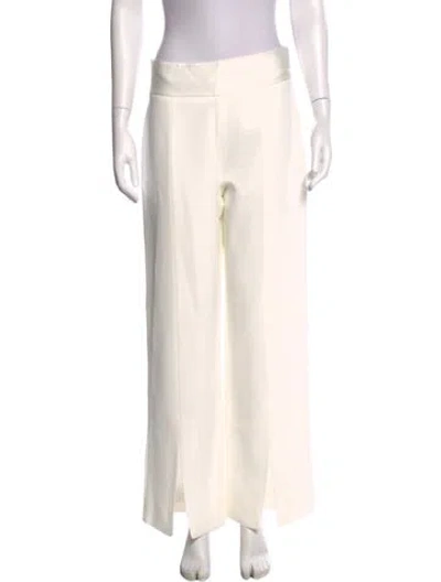 Pre-owned Simkhai Wide Leg Pants In White