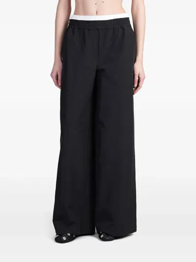 Simkhai Wide-leg Trousers In Black