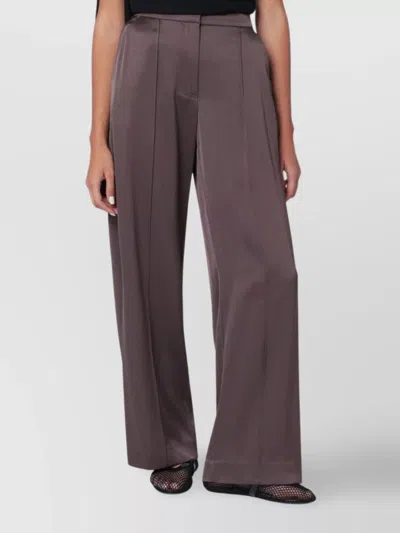 SIMKHAI WIDE-LEG TROUSERS PLEATED FRONT