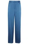 Simkhai Wide-leg Trousers With Elasticized Waist And Smooth Finish