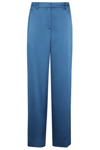Simkhai Wide-leg Trousers With Elasticized Waist And Smooth Finish