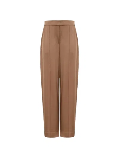 Simkhai Wide-leg Trousers In Brown