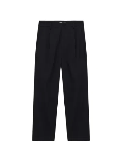 Simkhai Wilson Wide-leg Pleated Trousers In Black