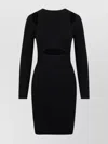 Simkhai Wolford Contoured Ribs Dress