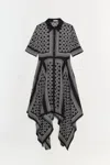 Simkhai Women's Abrielle Midi Dress In Black