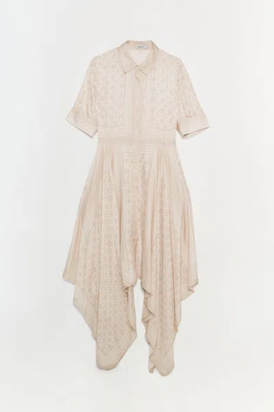Simkhai Women's Abrielle Midi Dress In Sand