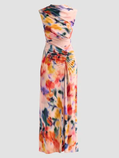 Simkhai Acacia Dress In Multi