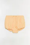 Simkhai Women's Addie Bubble Shorts In Mango Ivory In Orange